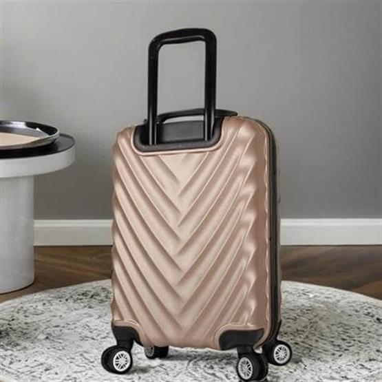 Lotus Abs Küçük Kabin Boy Valiz Gold