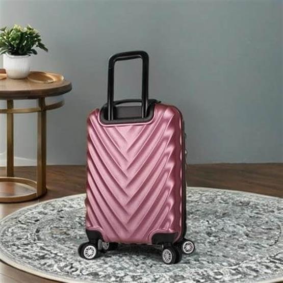 Lotus Abs Küçük Kabin Boy Valiz Rose