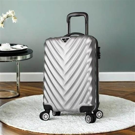 Lotus Abs Küçük Kabin Boy Valiz Gri