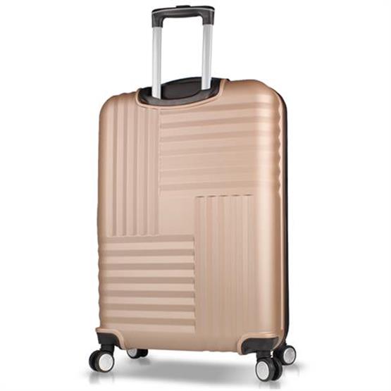 My Valice Puzzle Abs Büyük Boy Gold Valiz