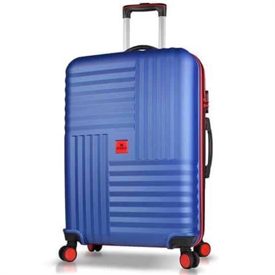 Puzzle Abs Büyük Boy Lacivert Valiz