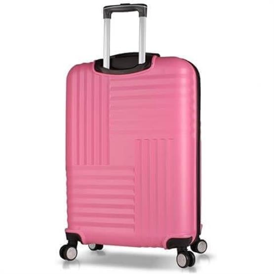 Puzzle Abs Büyük Boy Pembe Valiz