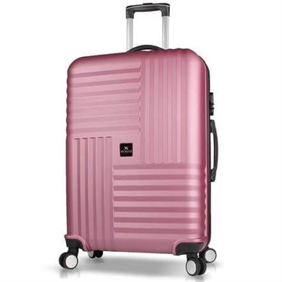 Puzzle Abs Büyük Boy Rose Gold Valiz