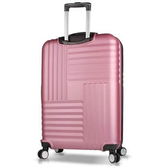 Puzzle Abs Büyük Boy Rose Gold Valiz