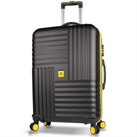 My Valice Puzzle Abs Büyük Boy Siyah Valiz