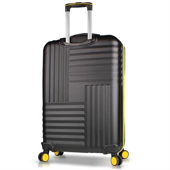 My Valice Puzzle Abs Büyük Boy Siyah Valiz