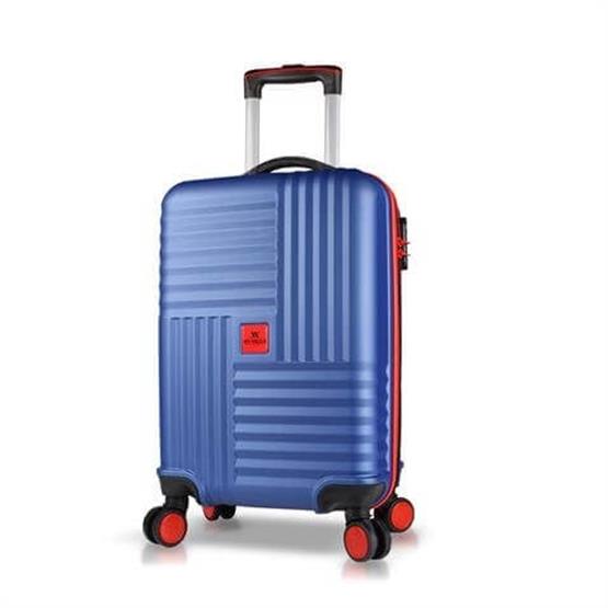 Puzzle Abs Küçük Kabin Boy Lacivert Valiz