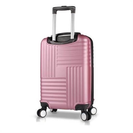 Puzzle Abs Küçük Kabin Boy Rose Gold Valiz