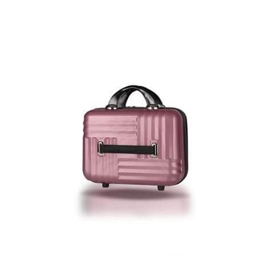 Puzzle Abs Makyaj Çantası & El Valizi Rose Gold