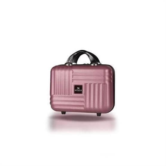 Puzzle Abs Makyaj Çantası & El Valizi Rose Gold