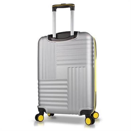 Puzzle Abs Orta Boy Gri Valiz