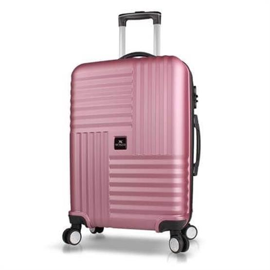 Puzzle Abs Orta Boy Rose Gold Valiz