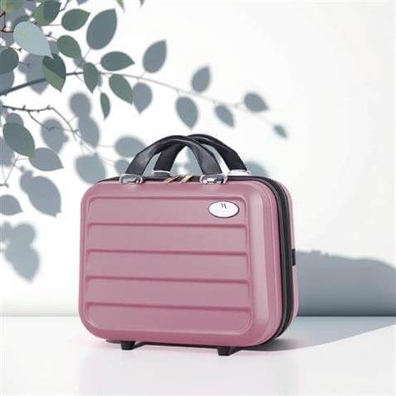 Ruby Abs Makyaj Çantası El Valizi Rose Gold