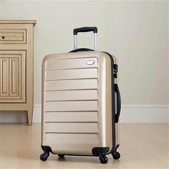 Ruby Abs Orta Boy Valiz Gold