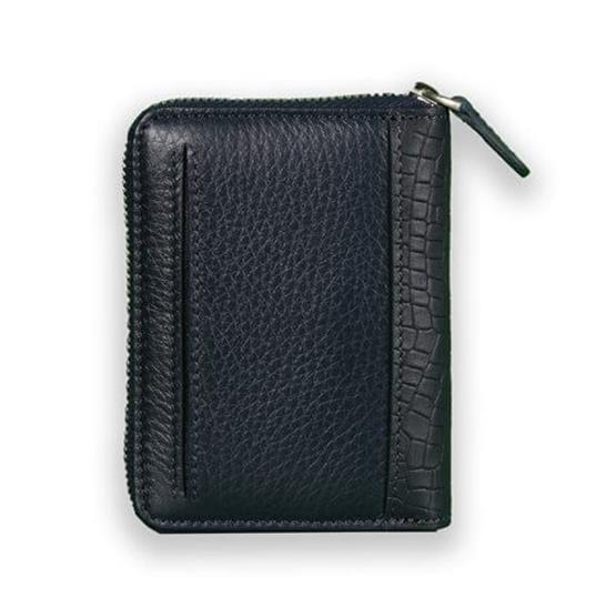 My Valice Unısex Hakiki Deri Cüzdan ve Kartlık 1810 Lacivert