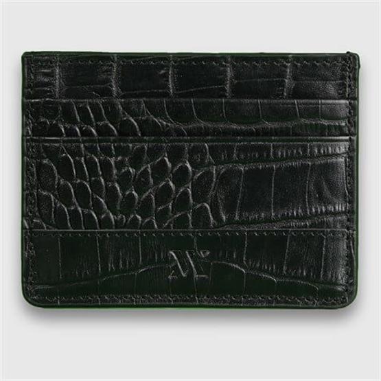 My Valice Unisex Hakiki Deri Cüzdan ve Kartlık 1802 Siyah