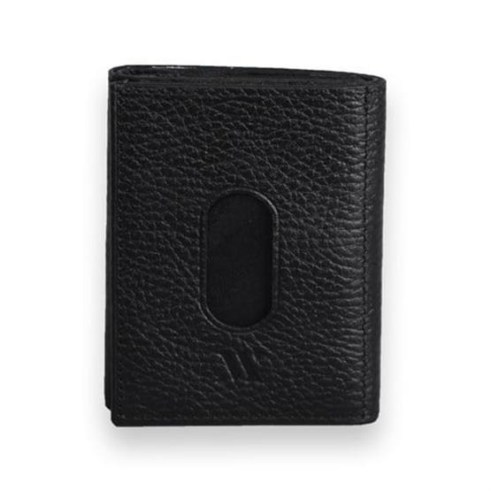 My Valice Unisex Hakiki Deri Cüzdan ve Kartlık 1819 Siyah