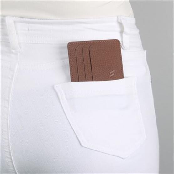 My Valice Unisex Hakiki Deri Cüzdan ve Kartlık 1817 Taba