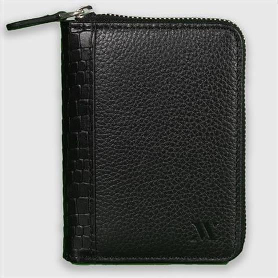 My Valice Unısex Hakiki Deri Cüzdan ve Kartlık 1810 Siyah