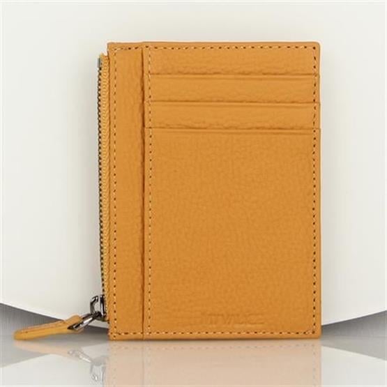 My Valice Unisex Hakiki Deri Cüzdan ve Kartlık 1823 Sarı