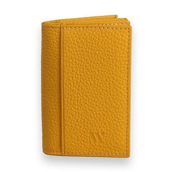 My Valice Unisex Hakiki Deri Cüzdan ve Kartlık 1818 Sarı