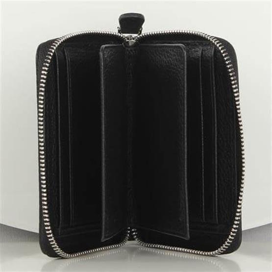 My Valice Unısex Hakiki Deri Cüzdan ve Kartlık 1810 Siyah