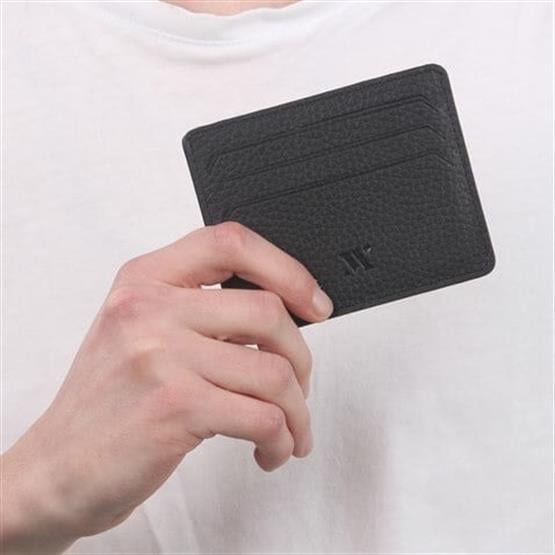 My Valice Unisex Hakiki Deri Cüzdan ve Kartlık 1817 Siyah