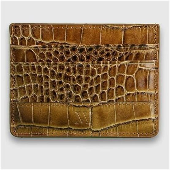 My Valice Unisex Hakiki Deri Cüzdan ve Kartlık 1802 Ceviz