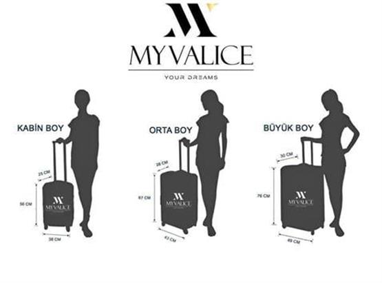 Valiz Koruyucu Kılıfı Kabin (Küçük) Boy KLF027