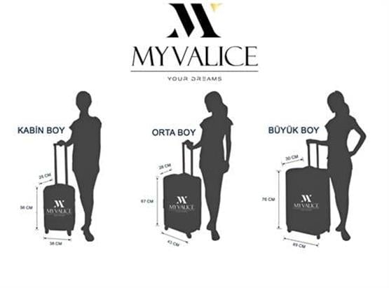 Valiz Koruyucu Kılıfı Kabin (Küçük) Boy KLF008