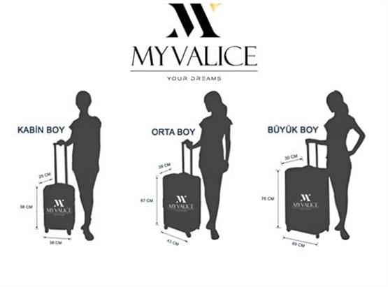 Valiz Koruyucu Kılıfı Kabin (Küçük) Boy KLF016