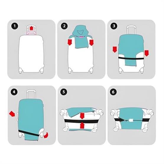 Valiz Koruyucu Kılıfı Kabin (Küçük) Boy KLF003