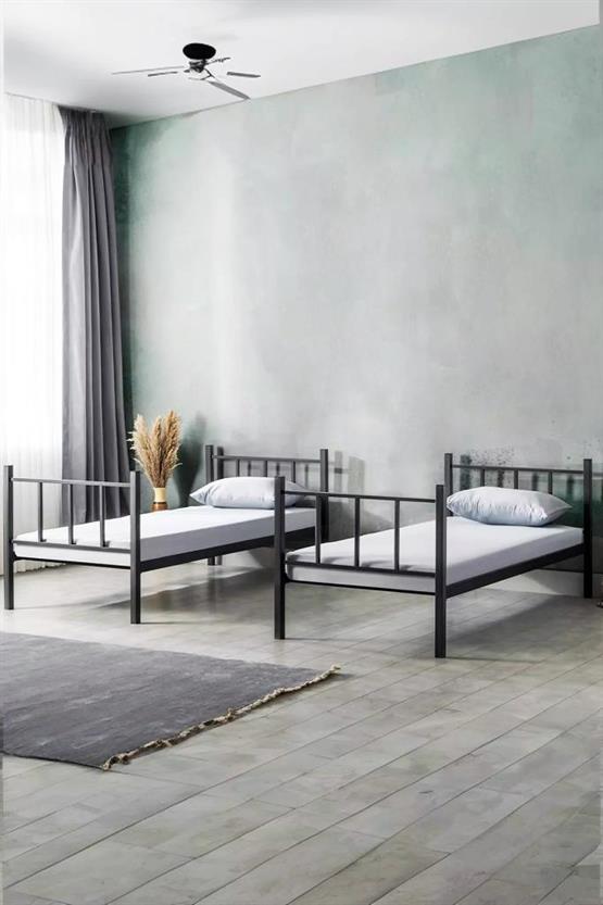 Niron 90x190 Sağlamlaştırılmış Ayrılabilir Ranza / Karyola