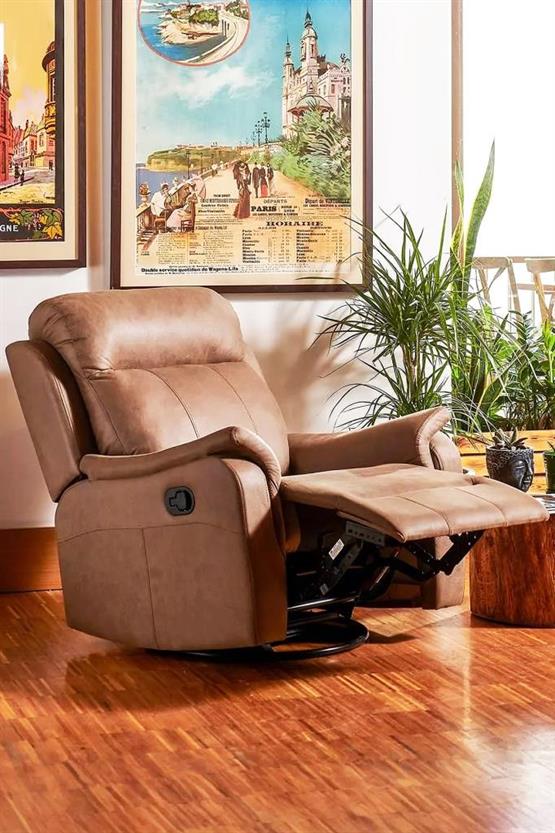 Niron Boston TV / Baba Koltuğu - Sallanan Dönen ve Yatan Koltuk - Berjer