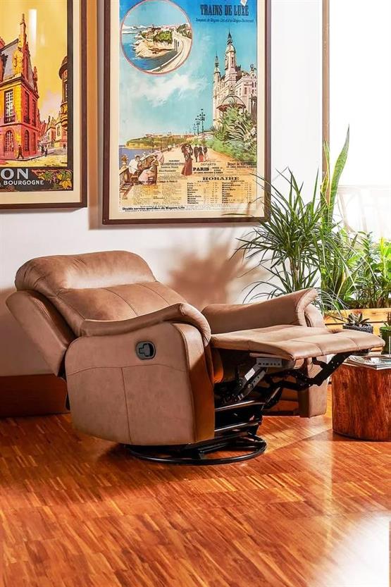 Niron Boston TV / Baba Koltuğu - Sallanan Dönen ve Yatan Koltuk - Berjer