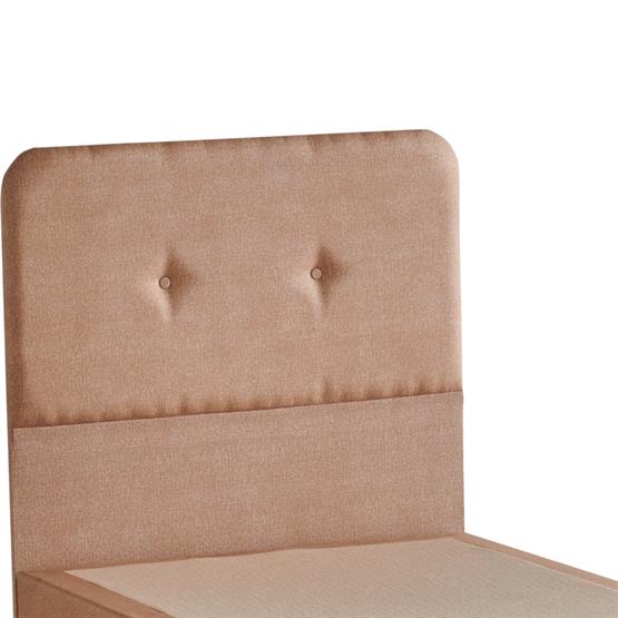 Niron Budget Yatak Seti 90x190 cm Yatak Baza Başlık Takımı - Tek Kişilik Sert Ortopedik Yatak, Baza ve Başlık