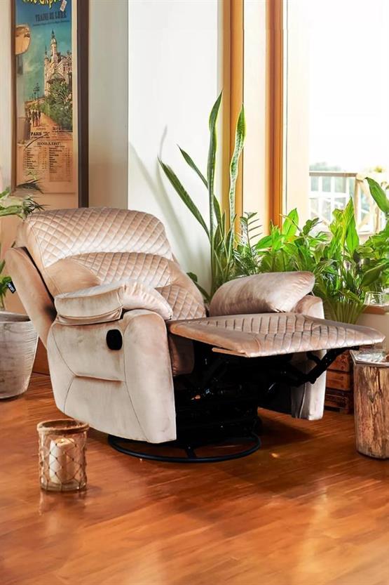 Niron Cappuccino TV / Baba Koltuğu - Sallanan Dönen ve Yatan Koltuk