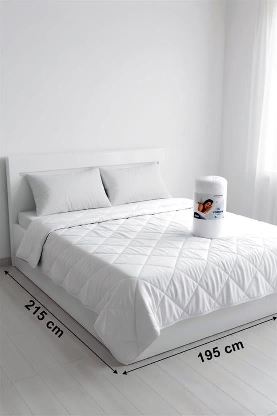 Niron Çift Kişilik Yorgan 2 Adet 195x215 – Mikrofiber Kumaş, 200 g/m² Silikon Elyaf Dolgu