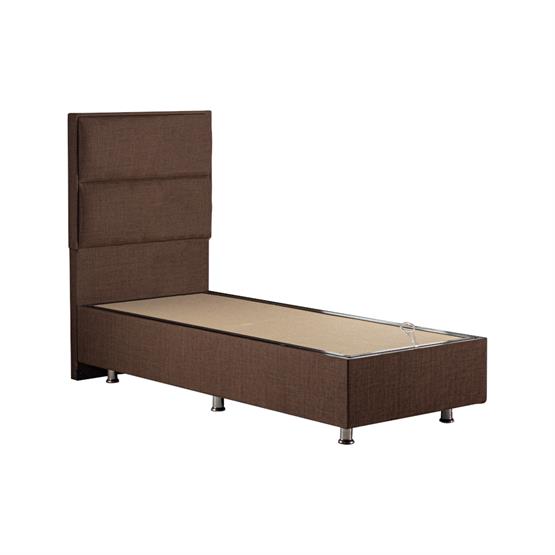 Niron Cotton No Turn 90x190 cm Tek Kişilik Yatak Baza Başlık Takımı - Baza, Başlık ve Yatak Seti