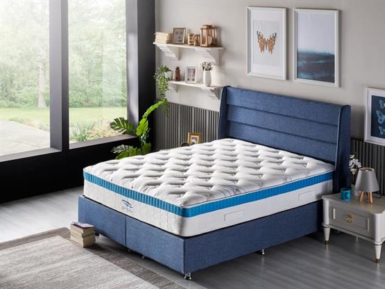 Niron Dry Touch Çift Kişilik Paket Yaylı Lüks Full Ortopedik Yatak 180x200 cm
