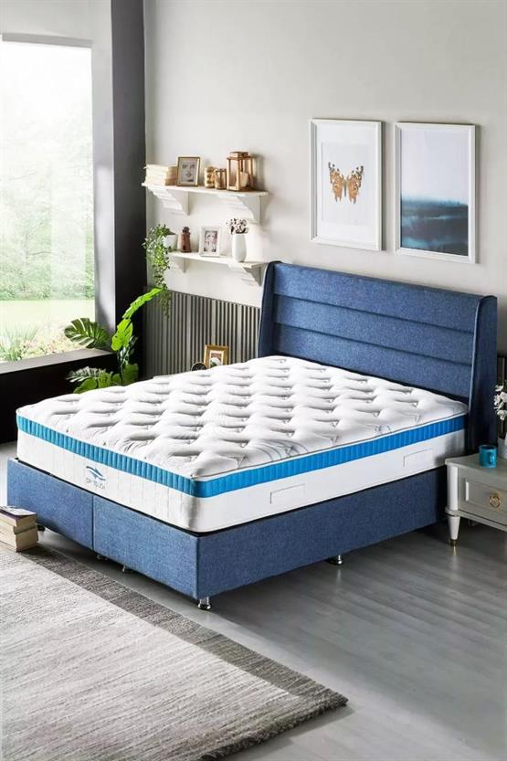 Niron Dry Touch Tek Kişilik Paket Yaylı Lüks Full Ortopedik Yatak 120x200 cm