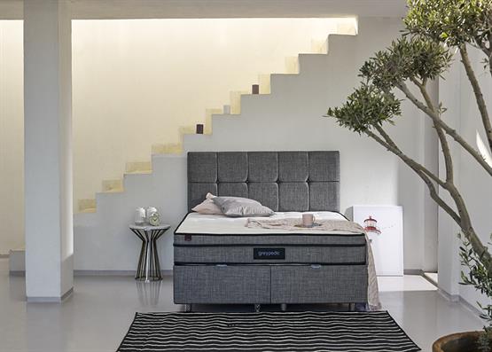 Niron Greypedic 140x190 cm Çift Kişilik Ultra Ortopedik Çok Sert Pedli Yatak