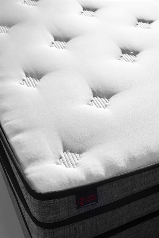 Niron Greypedic 180x200 cm Çift Kişilik Ultra Ortopedik Çok Sert Pedli Yatak