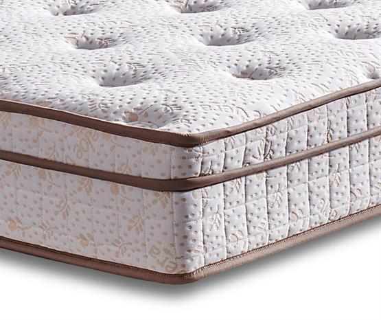 Niron Helen 160x200 Çift Kişilik Yatak Baza Başlık Seti Aloe Vera Yatak, Kumaş Baza, Başlık Takımı