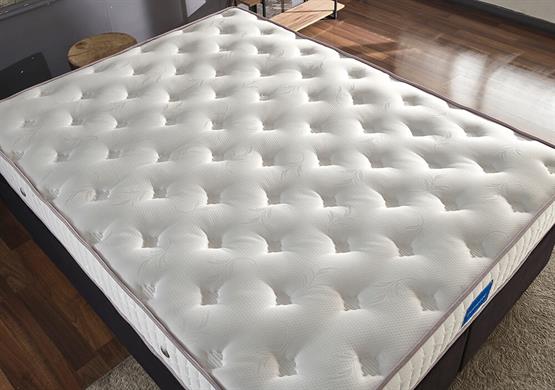 Niron Juliette 120x200 Bir Buçuk Kişilik Lüks Yatak Seti - Siyah Kumaş Baza, Başlık ve Yatak Takımı