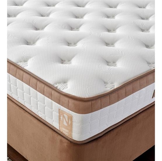 Niron Latte 180x200 Çift Kişilik Yatak Full Ortopedik Sert Yatak