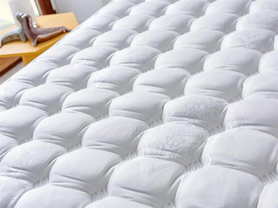 Niron London Yatak 160x200 cm Çift Kişilik Paket Yaylı Alev Geciktiricili Kral Dairesi Yatağı