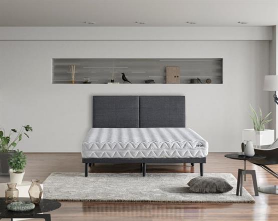 Niron Pocket 140x190 cm Çift Kişilik Yatak Katlanır Baza Başlık Takımı - Katlanır Baza, Başlık ve Yatak Seti