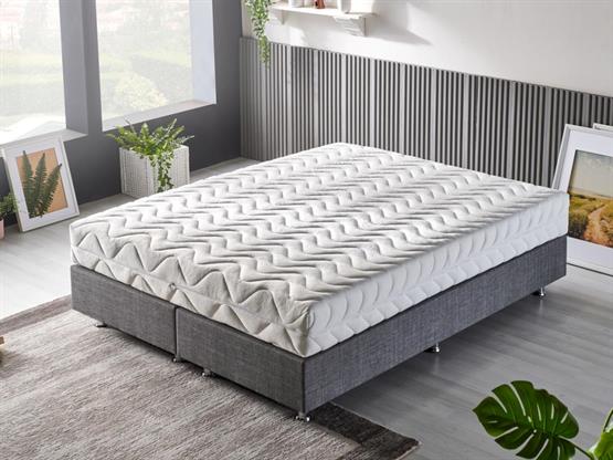 Niron Pocket 200x200 cm Çift Kişilik Lüks Full Ortopedik Yumuşak - Orta Sert Paket Yaylı Yatak