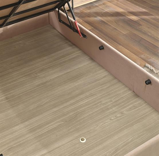 Niron Polo Baza ve Başlık Seti -120x200 cm Tek Kişilik Sütlü Kahve Kumaş Baza ve Başlığı Soho Kumaş